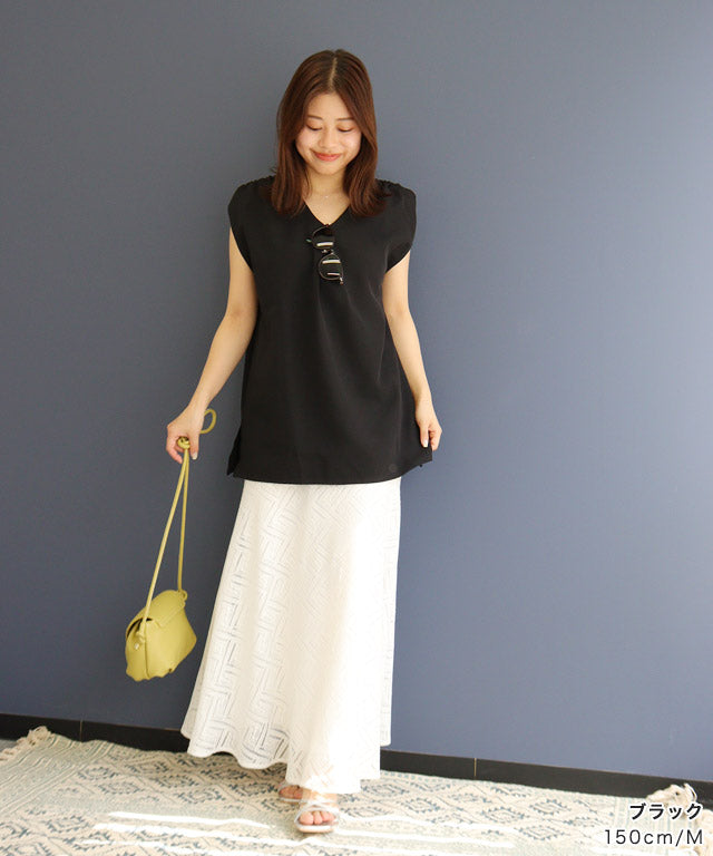 Marvelous by Pierrot 【For Short Stature】【Rash Guard】2-Way Tuck Design Flare Top