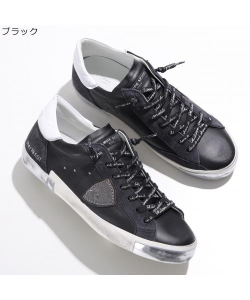 フィリップモデル PHILIPPE MODEL PHILIPPE MODEL スニーカー PRSX ローカット （ブラック） ブラック