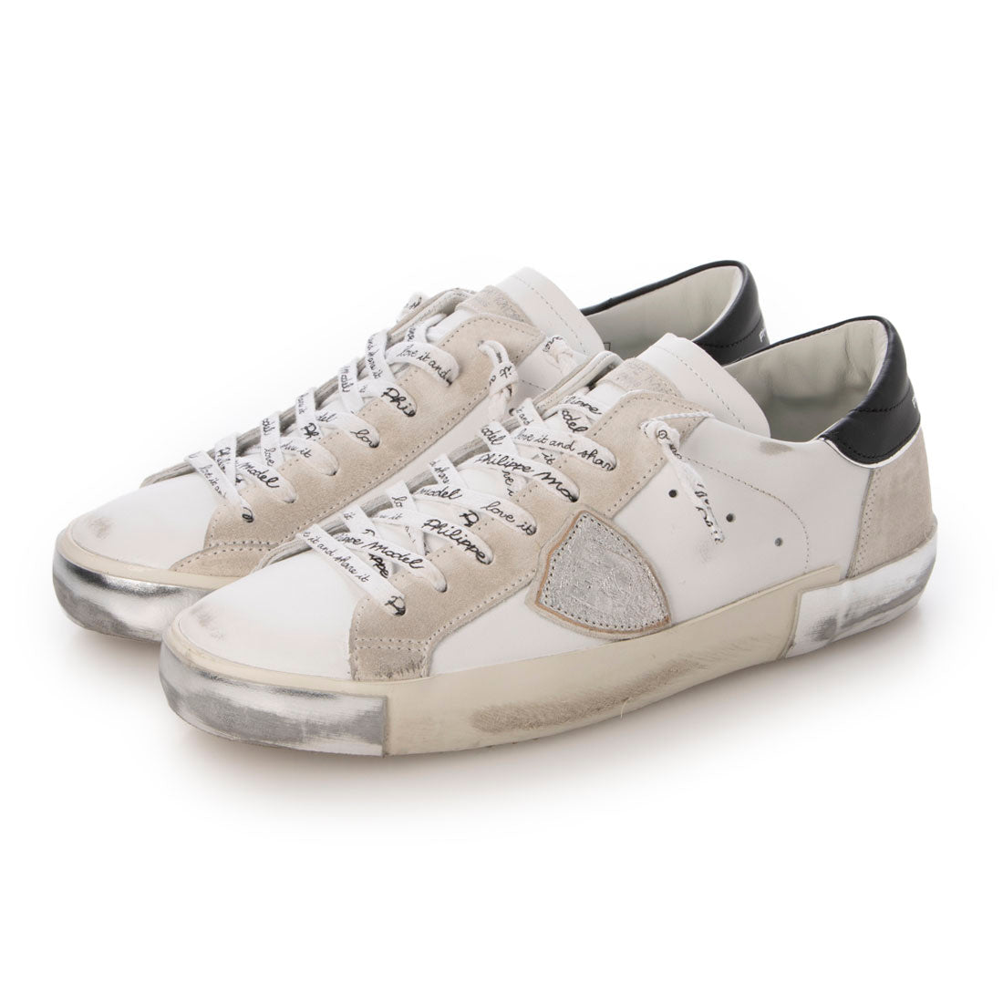 フィリップモデル PHILIPPE MODEL PRSX LOW MAN （BLANC ARGENT） BLANC ARGENT