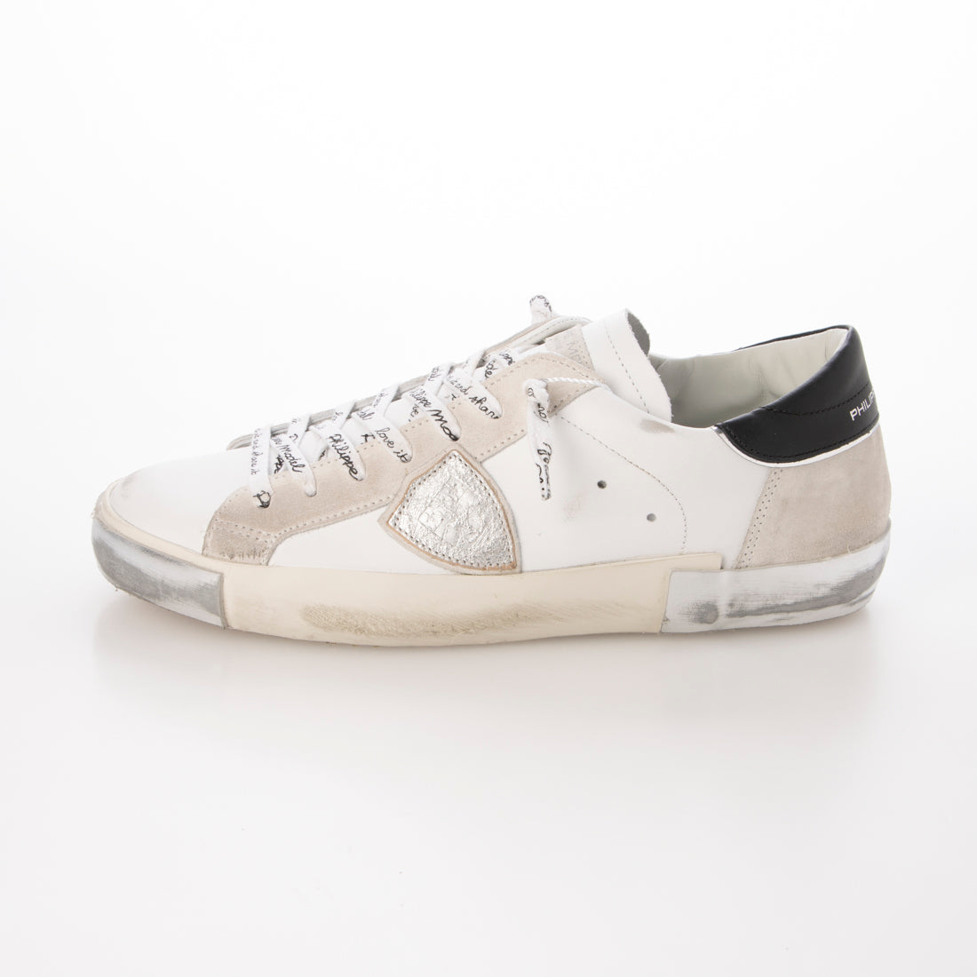 フィリップモデル PHILIPPE MODEL PRSX LOW MAN （BLANC ARGENT） BLANC ARGENT