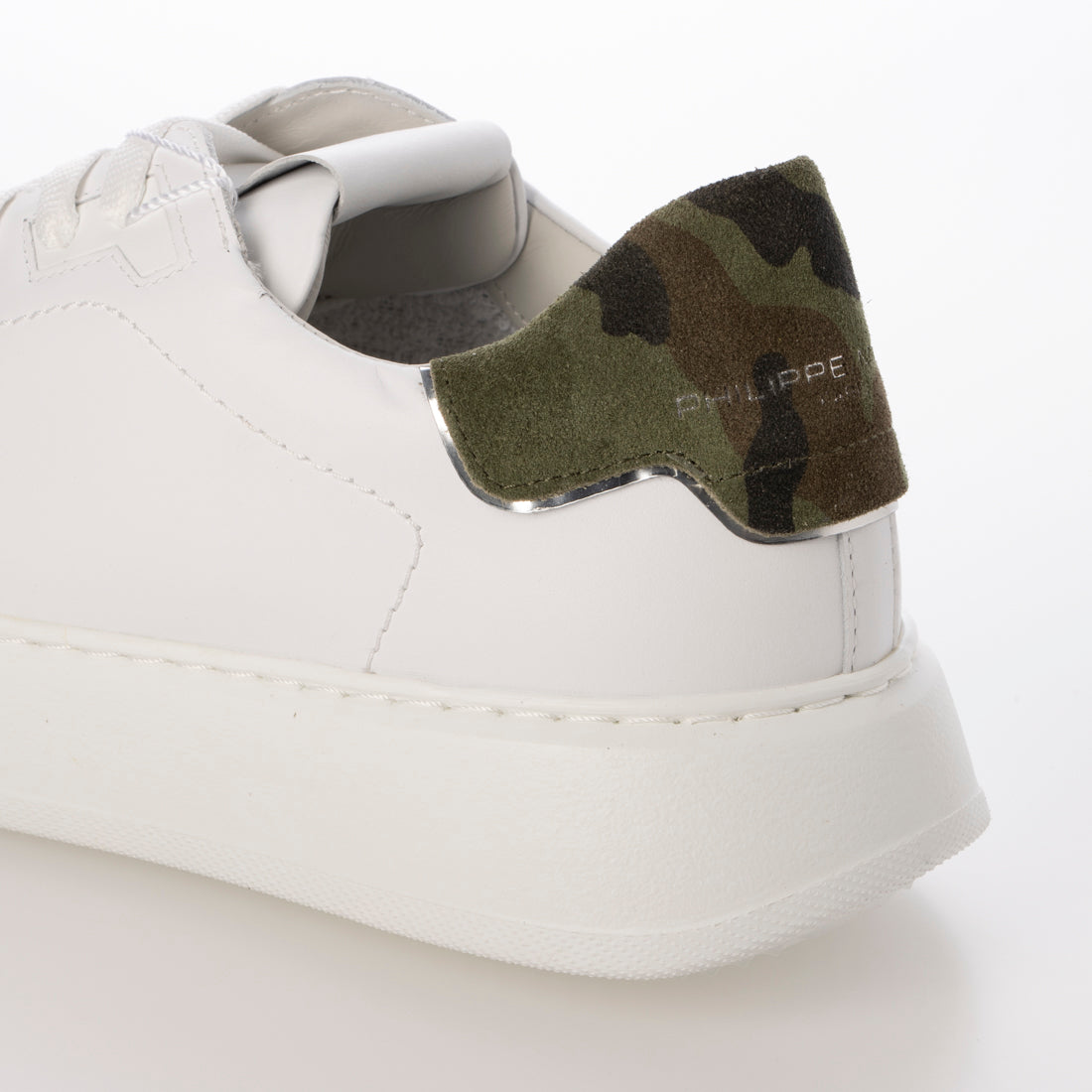 フィリップモデル PHILIPPE MODEL TEMPLE L U VEAU （CAMO_BLANC MILITAIR） CAMO_BLANC MILITAIR