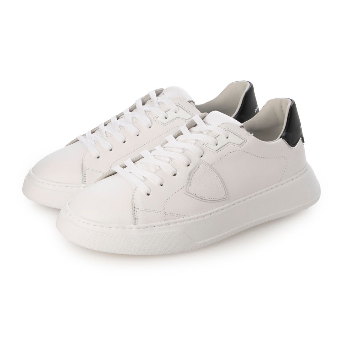 フィリップモデル PHILIPPE MODEL TEMPLE L U VEAU （BLANC×NOIR） BLANC×NOIR