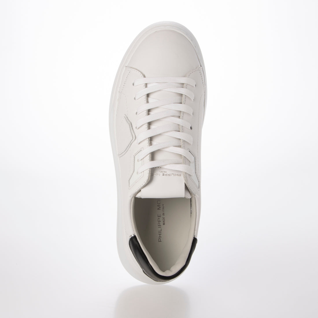 フィリップモデル PHILIPPE MODEL TEMPLE L U VEAU （BLANC×NOIR） BLANC×NOIR