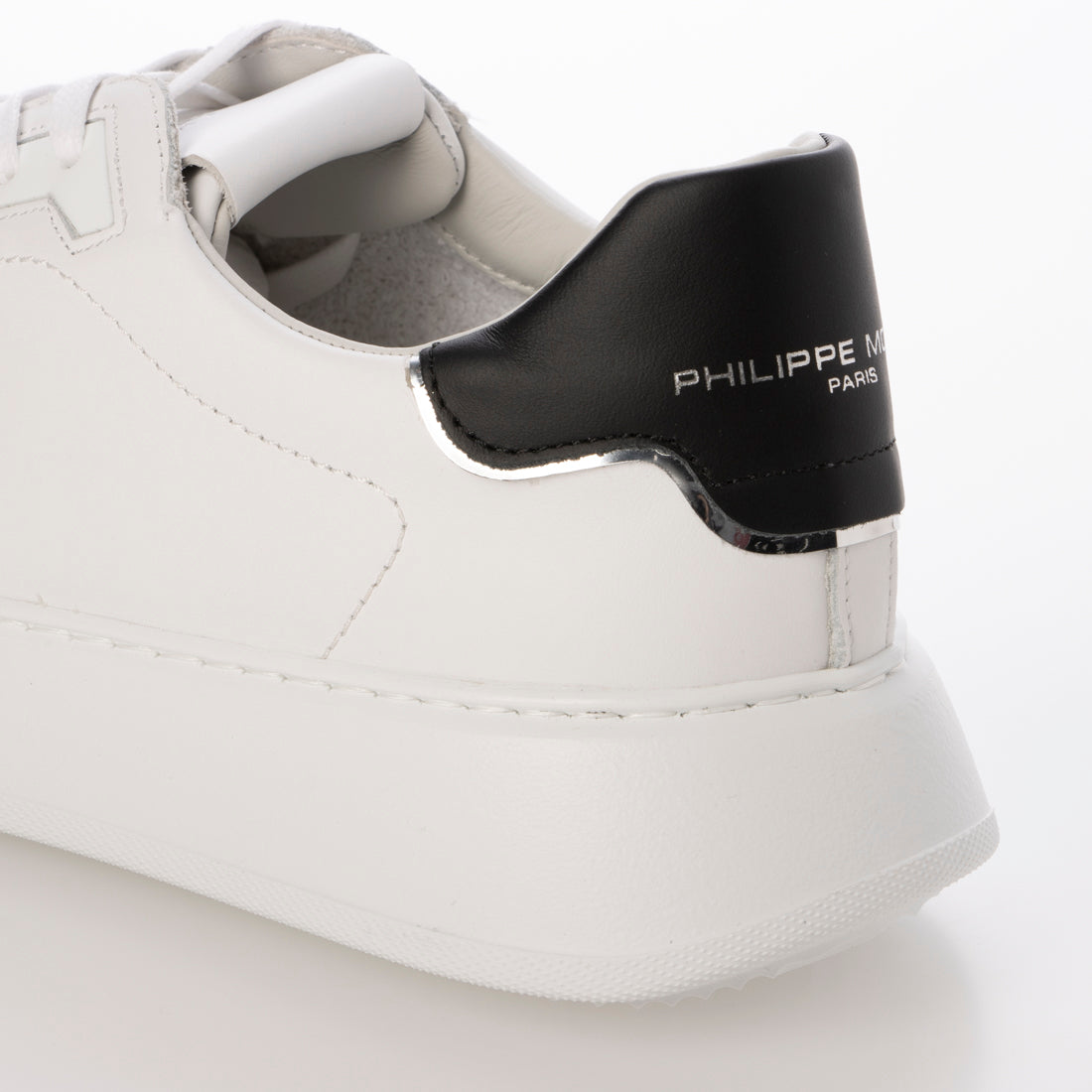 フィリップモデル PHILIPPE MODEL TEMPLE L U VEAU （BLANC×NOIR） BLANC×NOIR