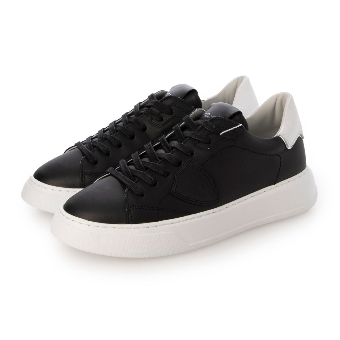 フィリップモデル PHILIPPE MODEL TEMPLE L U VEAU （NOIR×BLANC） NOIR×BLANC