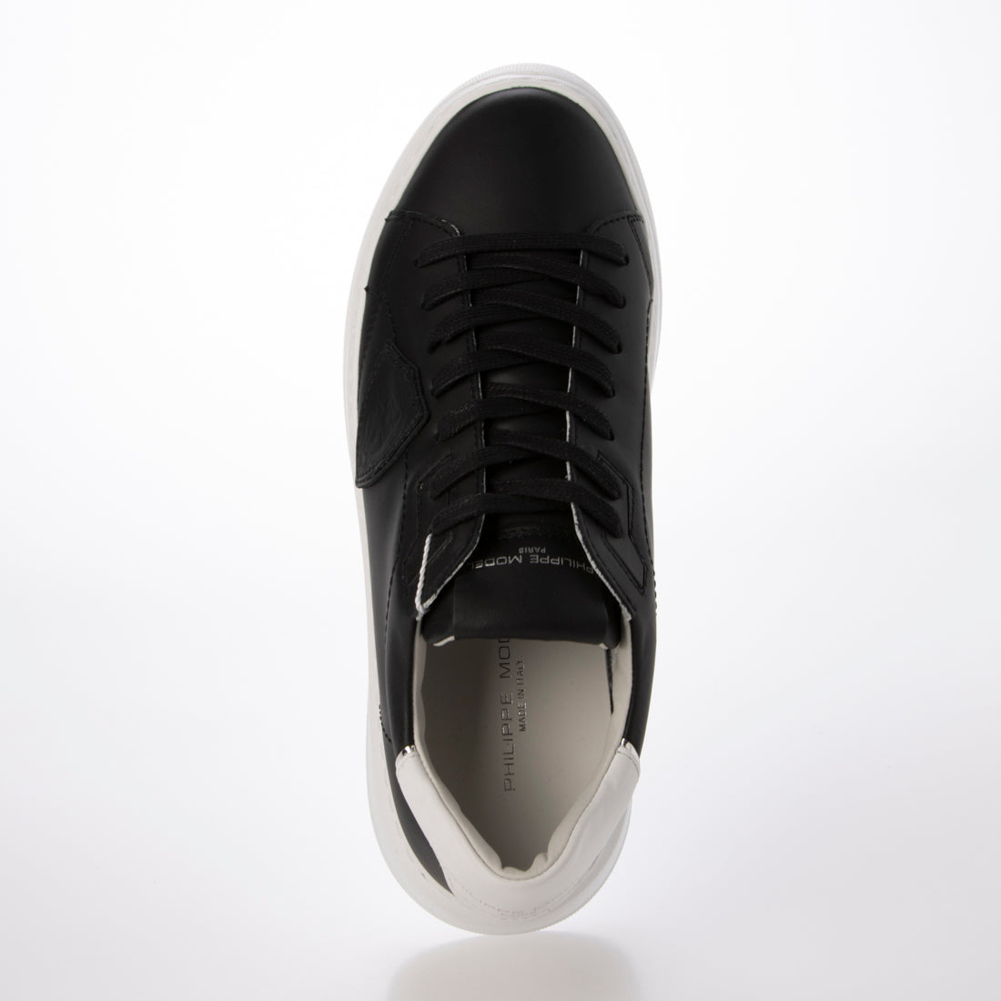 フィリップモデル PHILIPPE MODEL TEMPLE L U VEAU （NOIR×BLANC） NOIR×BLANC