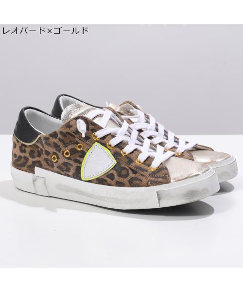 フィリップモデル PHILIPPE MODEL PHILIPPE MODEL スニーカー PRSX ローカット （レオパード×ゴールド） レオパード×ゴールド