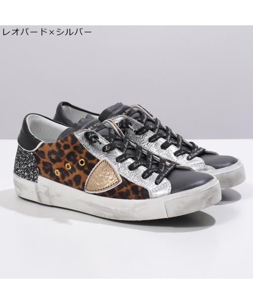 フィリップモデル PHILIPPE MODEL PHILIPPE MODEL スニーカー PRSX ローカット （レオパード×シルバー） レオパード×シルバー