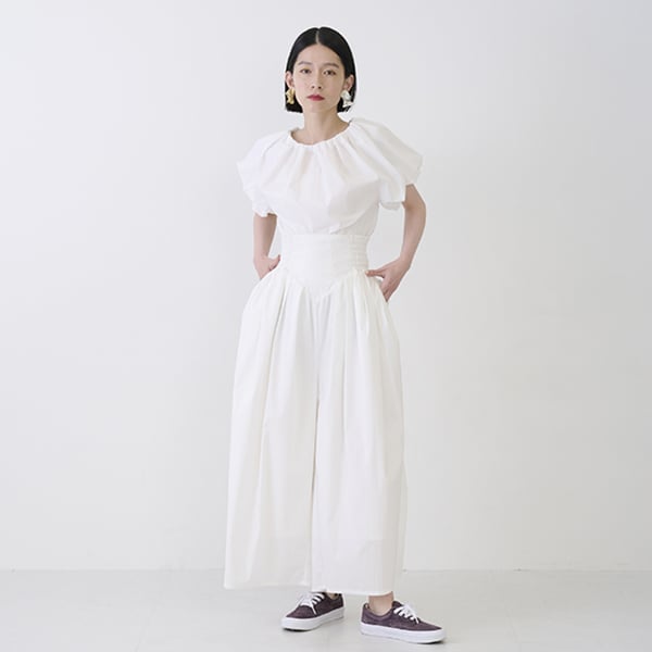 プティマイン リアン petit main LIEN 【LADIES】ワイドパンツ （オフ ホワイト） オフ ホワイト