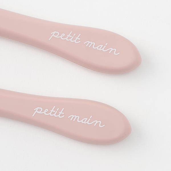 プティマイン petit main シリコンカトラリー/L【返品不可商品】 （L・ピンク） L・ピンク