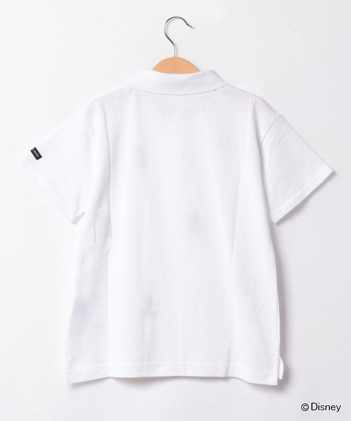 プティマイン petit main 【Disney】ミッキーポロシャツ