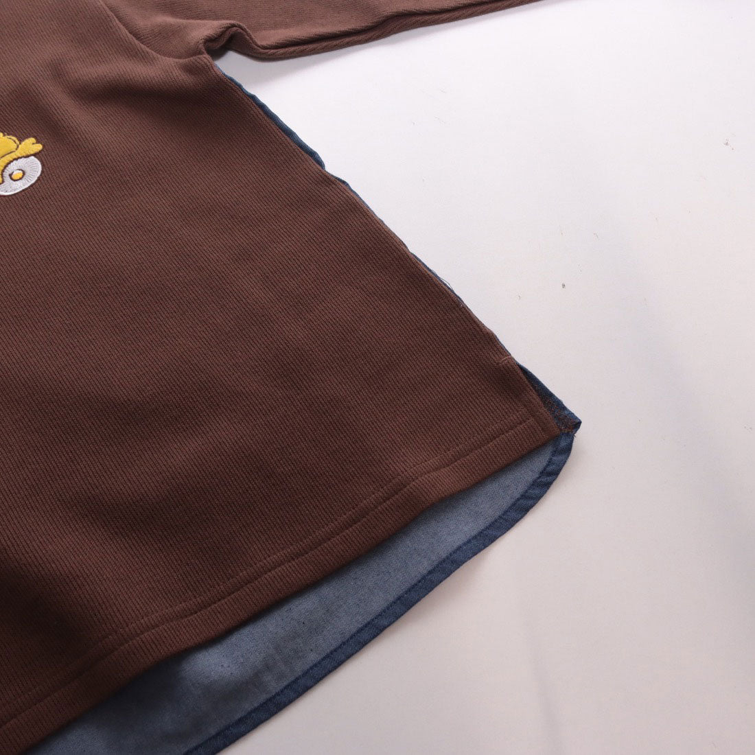 プティマイン petit main 【おさるのジョージ】グラフィック長袖Tシャツ