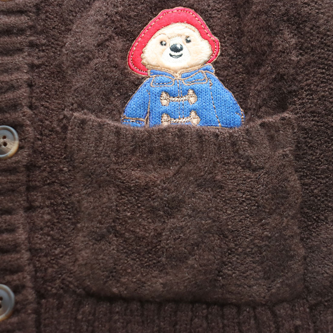 プティマイン petit main 【パディントン】ニットカーディガン