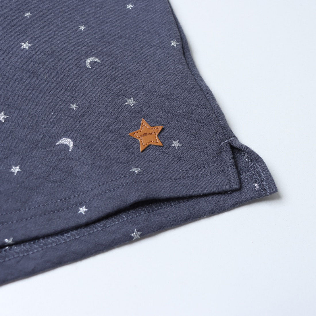 プティマイン petit main キラキラ星柄キルトパジャマ