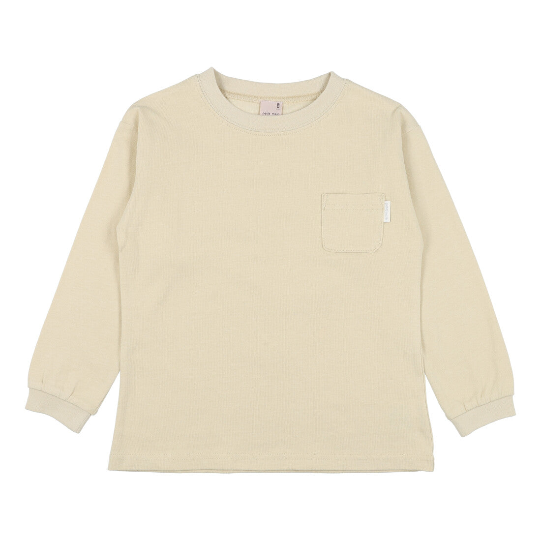 プティマイン petit main 【GOODPRICE】無地長袖Tシャツ