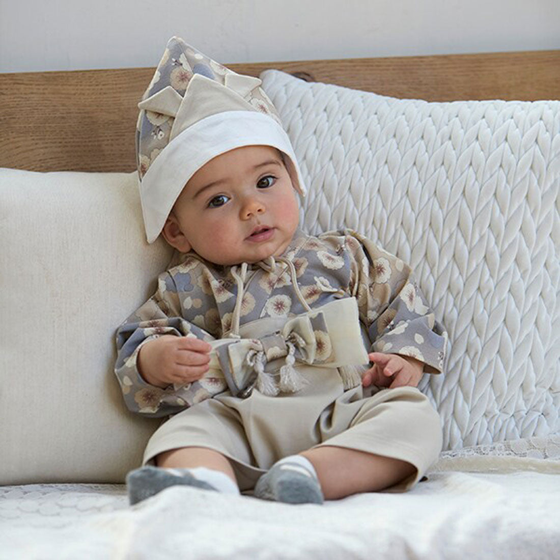 Petit Main Boys Nari Kiri Hakama Coverall [Non-returnable item]