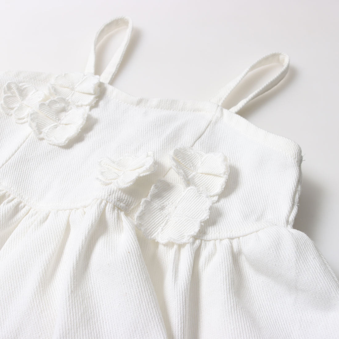 Petit Main 【Link】 Floral Bischu Long T Set