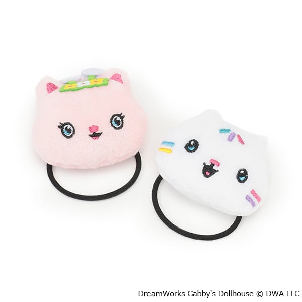 プティマイン petit main 【ギャビー】フェイスヘアゴム （オフホワイト） オフホワイト