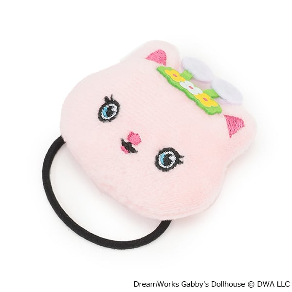 プティマイン petit main 【ギャビー】フェイスヘアゴム （アカ） アカ