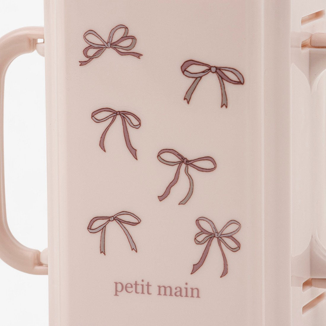 プティマイン petit main 折り畳み紙パックドリンクホルダー （L・ピンク） L・ピンク