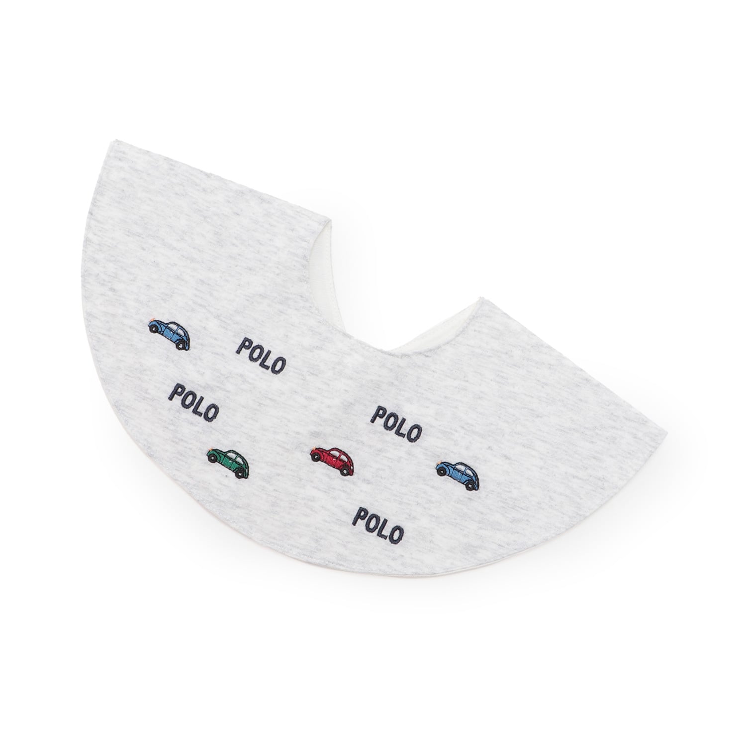 プティマイン petit main 【POLO BCS】モチーフ刺繍スタイ【返品不可商品】 （オフホワイト） オフホワイト