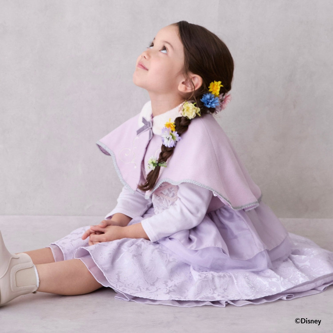 プティマイン petit main 【Disney】なりきりスカート （L・ブルー） L・ブルー