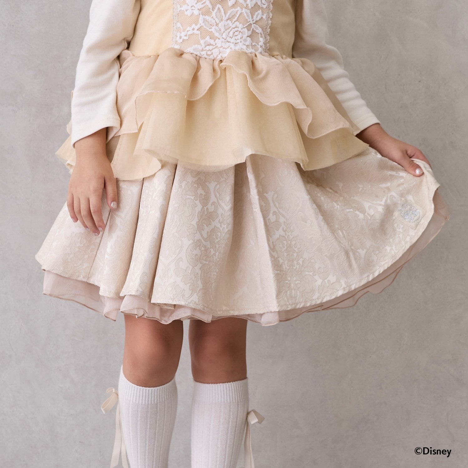 プティマイン petit main 【Disney】なりきりスカート （L・ブルー） L・ブルー