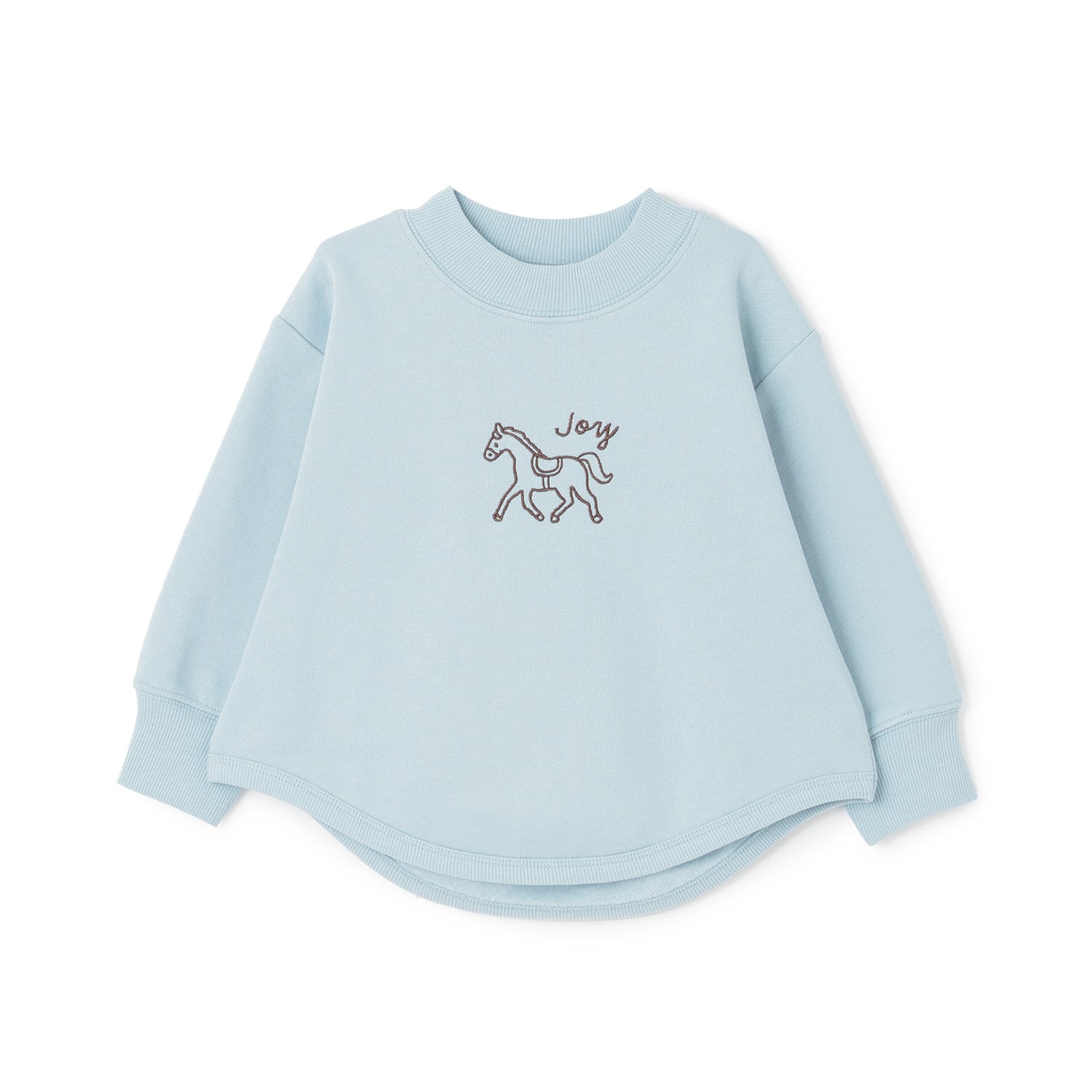 プティマイン petit main 【GOODPRICE】裏起毛ゆるシルエットトレーナー （コン） コン