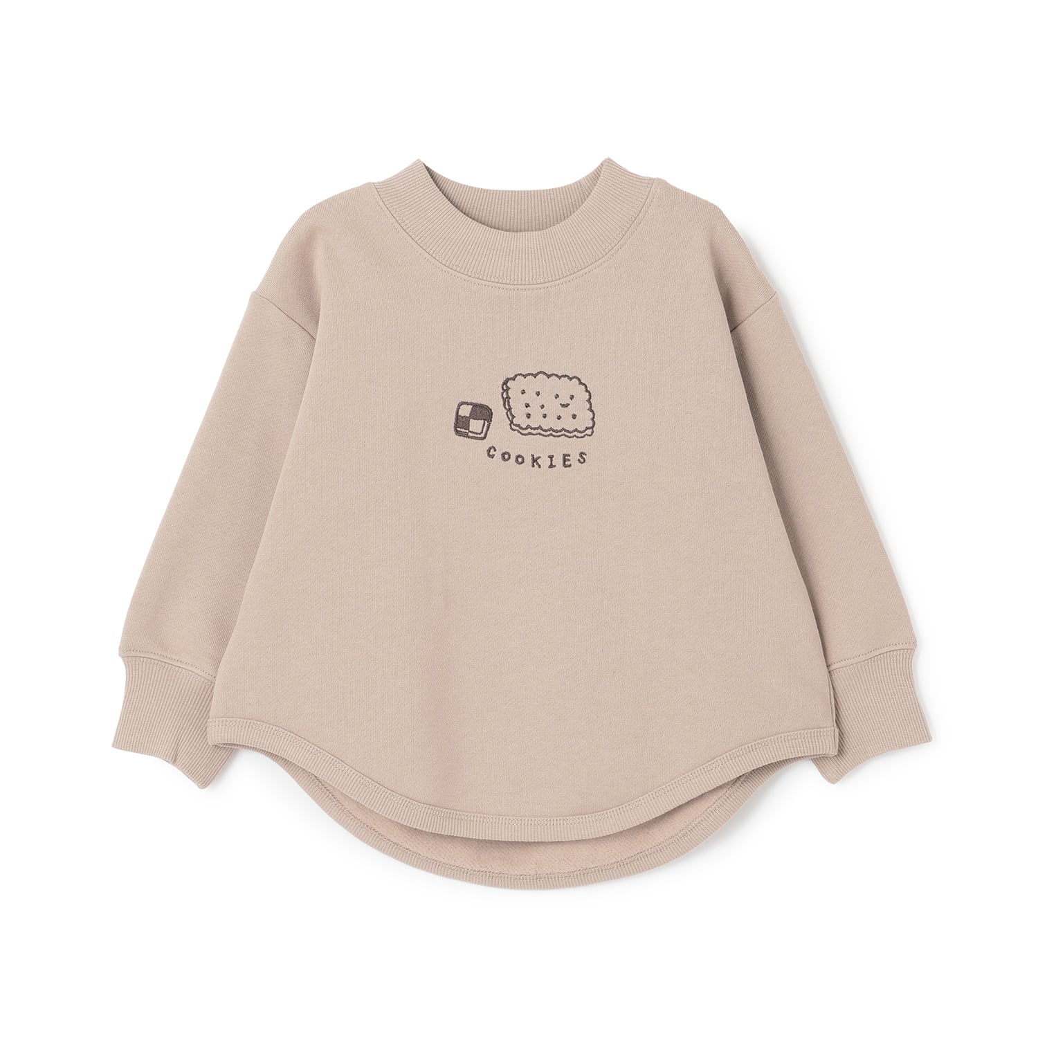 プティマイン petit main 【GOODPRICE】裏起毛ゆるシルエットトレーナー （コン） コン