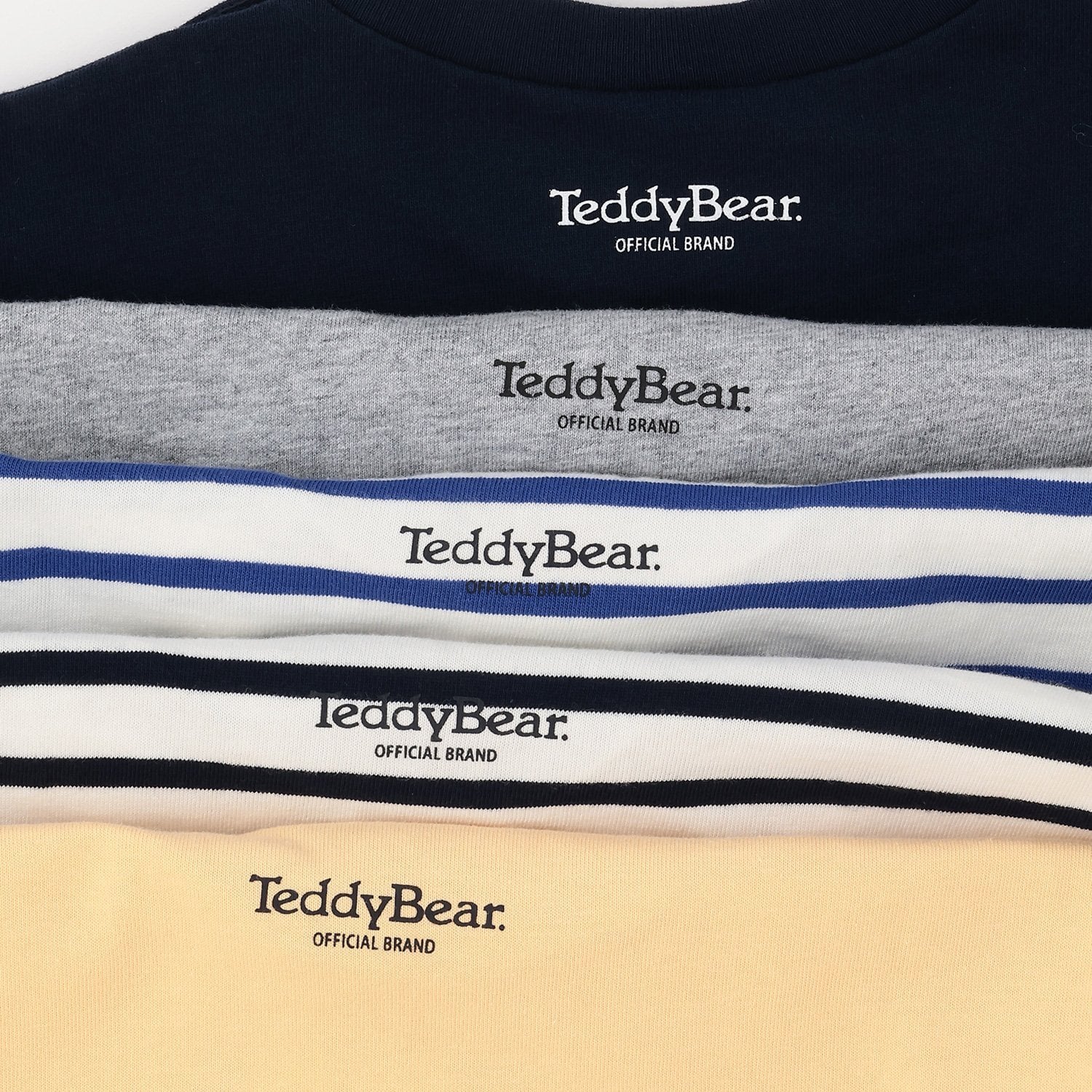 プティマイン petit main 【TeddyBear】刺しゅう長袖Tシャツ （オフ ホワイト） オフ ホワイト