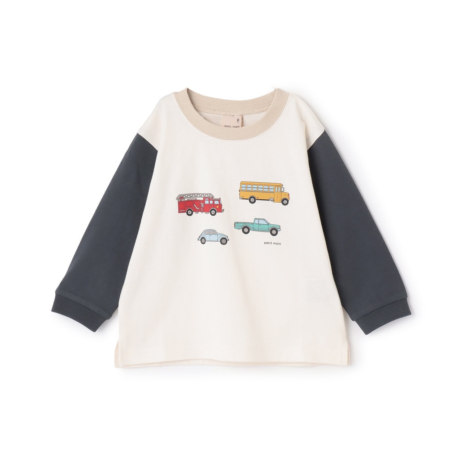 プティマイン petit main 【プティプラ】BOYS長袖Tシャツ （ライト グリーン） ライト グリーン