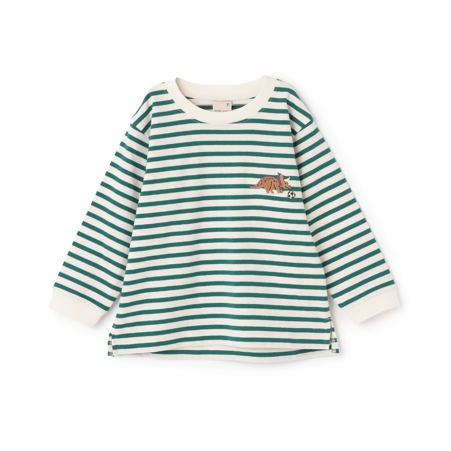 プティマイン petit main 【プティプラ】BOYS長袖Tシャツ （ライト グリーン） ライト グリーン