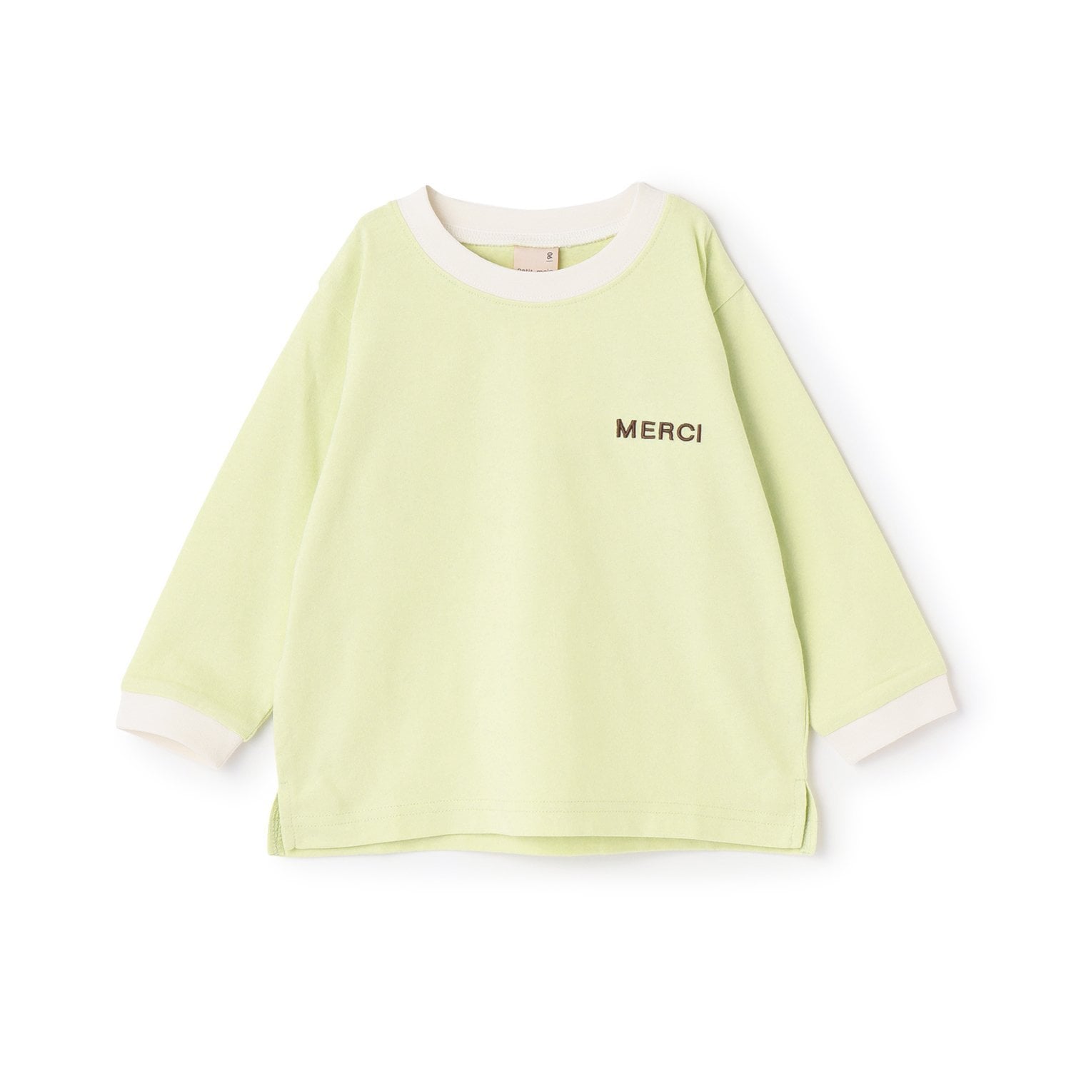プティマイン petit main 【プティプラ】BOYS長袖Tシャツ （ライト グリーン） ライト グリーン