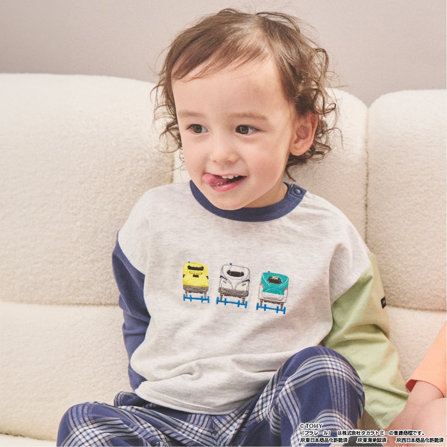 プティマイン petit main 【プラレール】アソート長袖Tシャツ （マルチ） マルチ