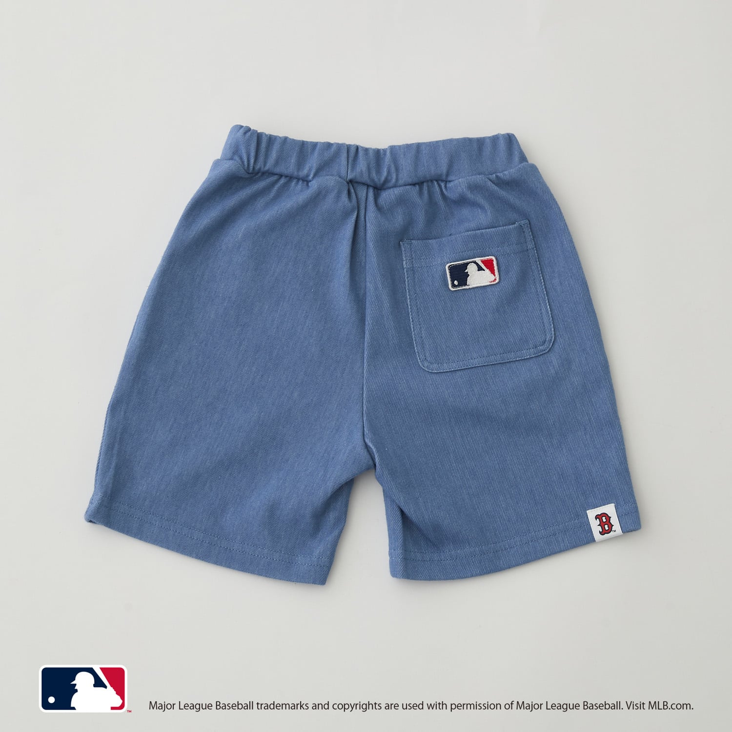 プティマイン petit main 【MLB】カットハーフパンツ （ブルー） ブルー