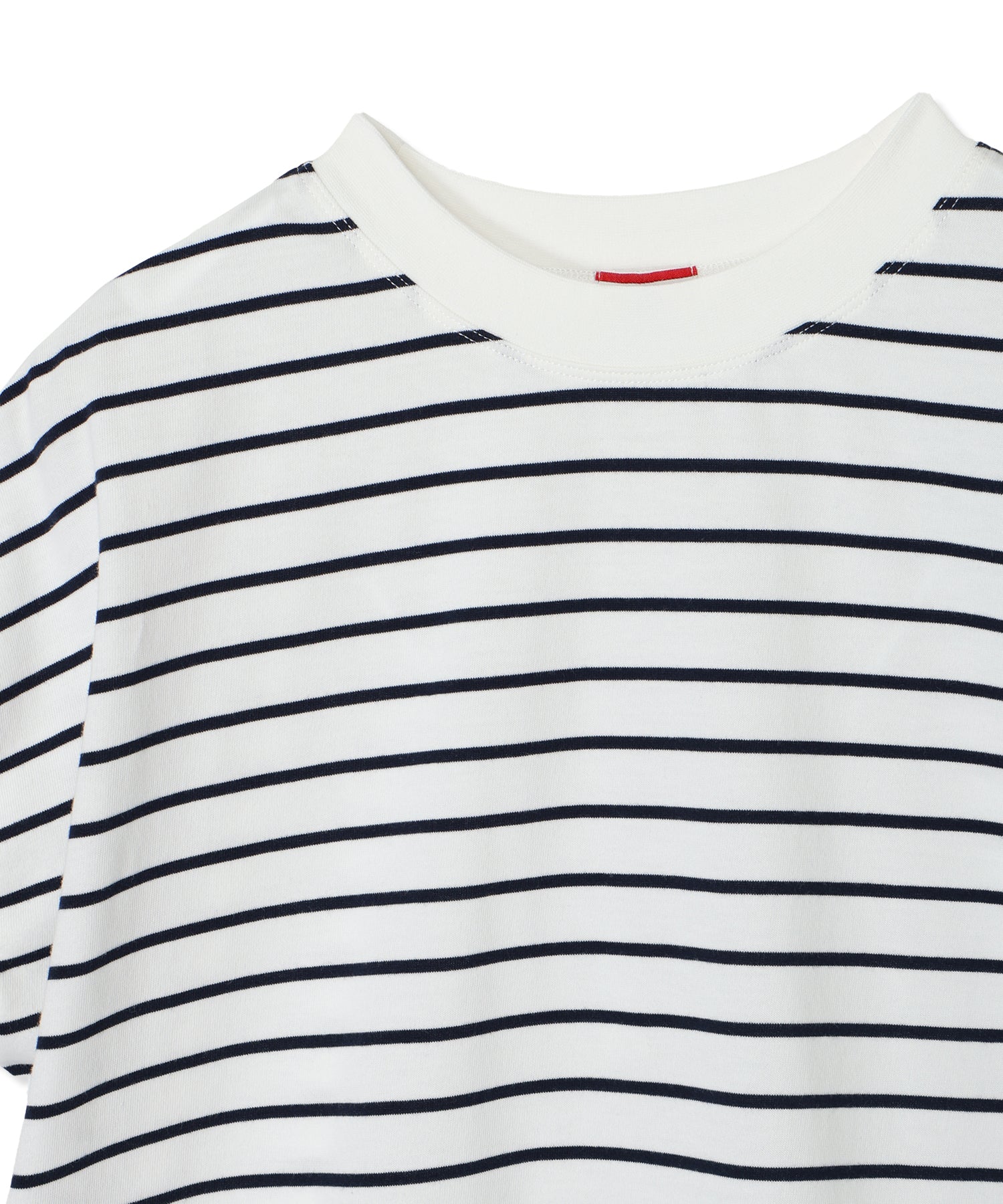 プチ オンフルール Petit Honfleur 【UVカット】【接触冷感】ボーダーTシャツ （ホワイト） ホワイト