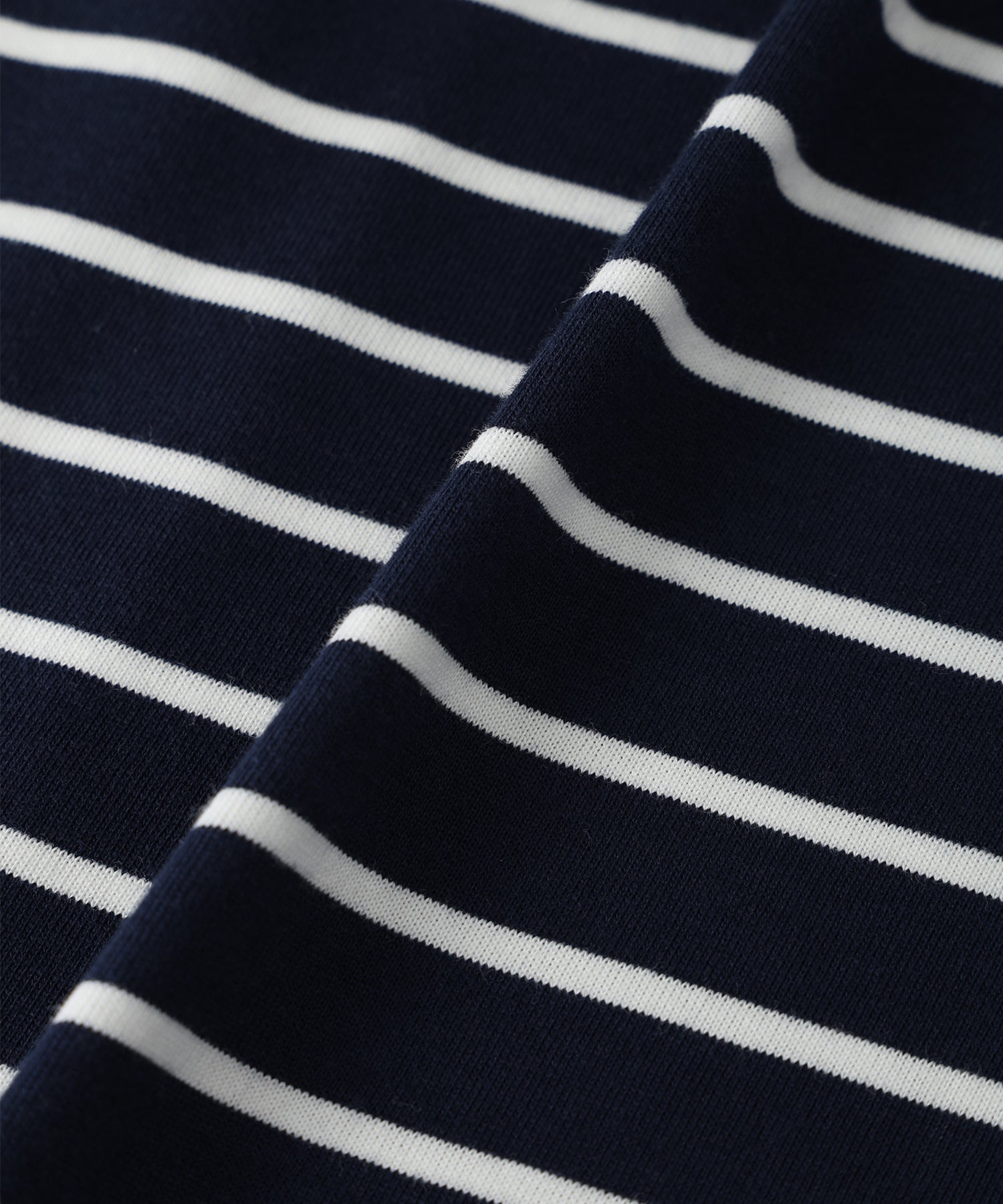 プチ オンフルール Petit Honfleur 【UVカット】【接触冷感】ボーダーTシャツ （ホワイト） ホワイト