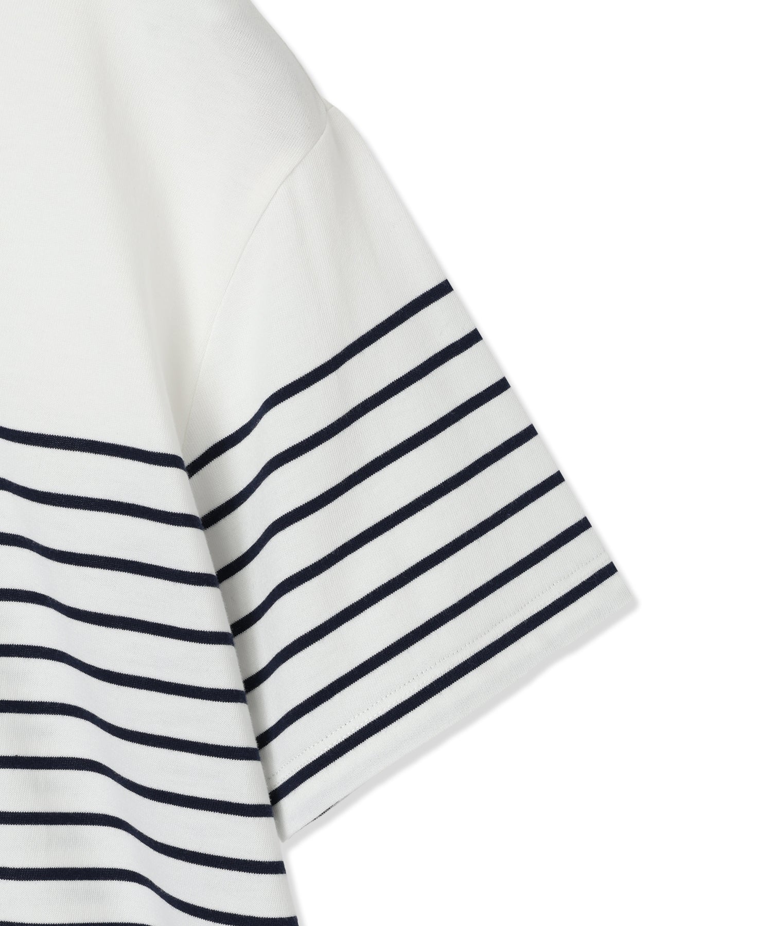 プチ オンフルール Petit Honfleur 【UVカット】【接触冷感】パネルボーダーTシャツ （ピンク） ピンク