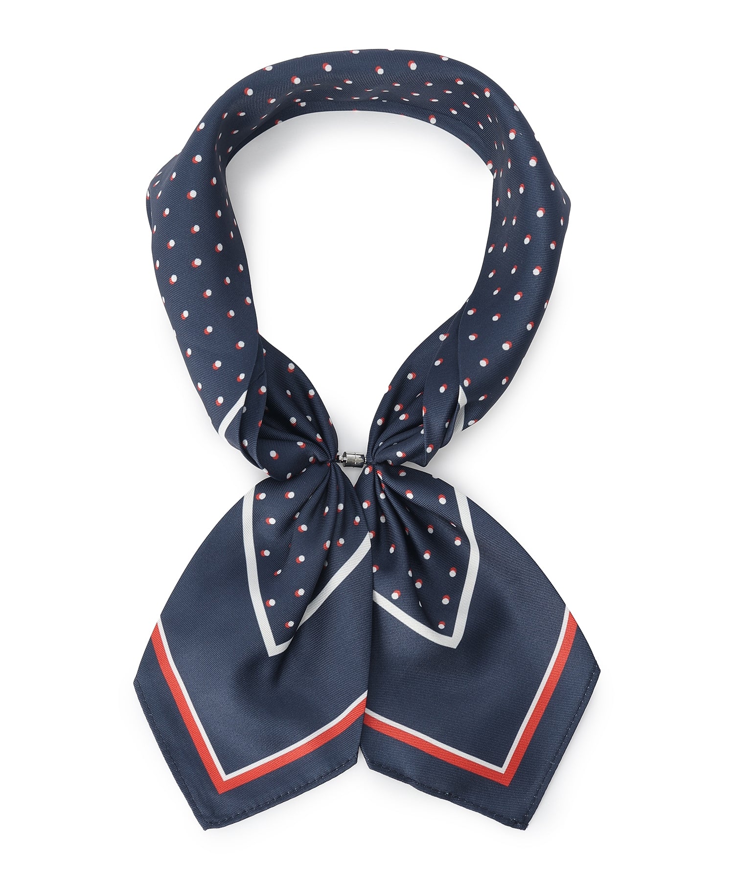プチ オンフルール Petit Honfleur アパッシュプリントスカーフ （レッド） レッド