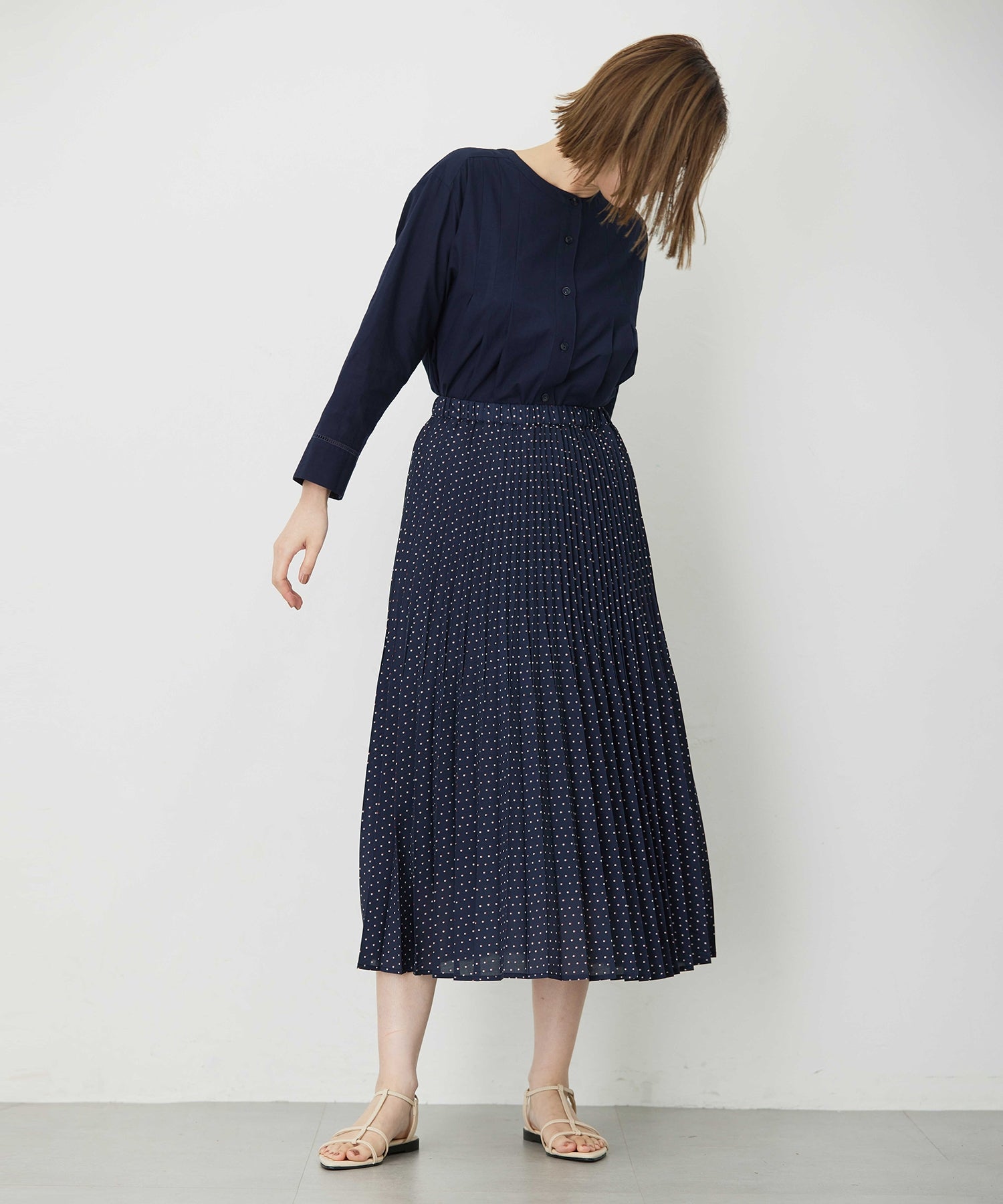 プチ オンフルール Petit Honfleur アパッシュプリントスカート （レッド） レッド