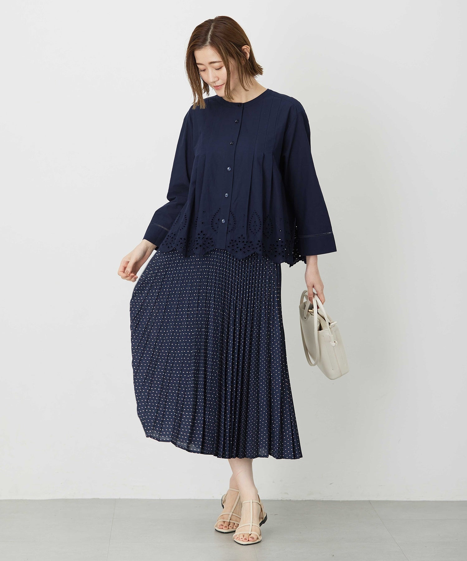 プチ オンフルール Petit Honfleur アパッシュプリントスカート （レッド） レッド