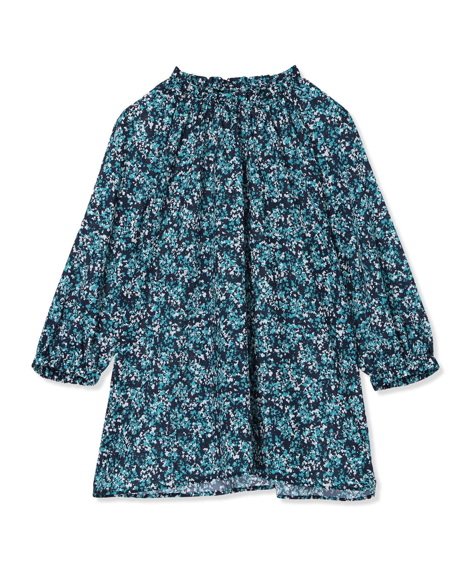 プチ オンフルール Petit Honfleur アパシュプリントブラウス （レッド） レッド
