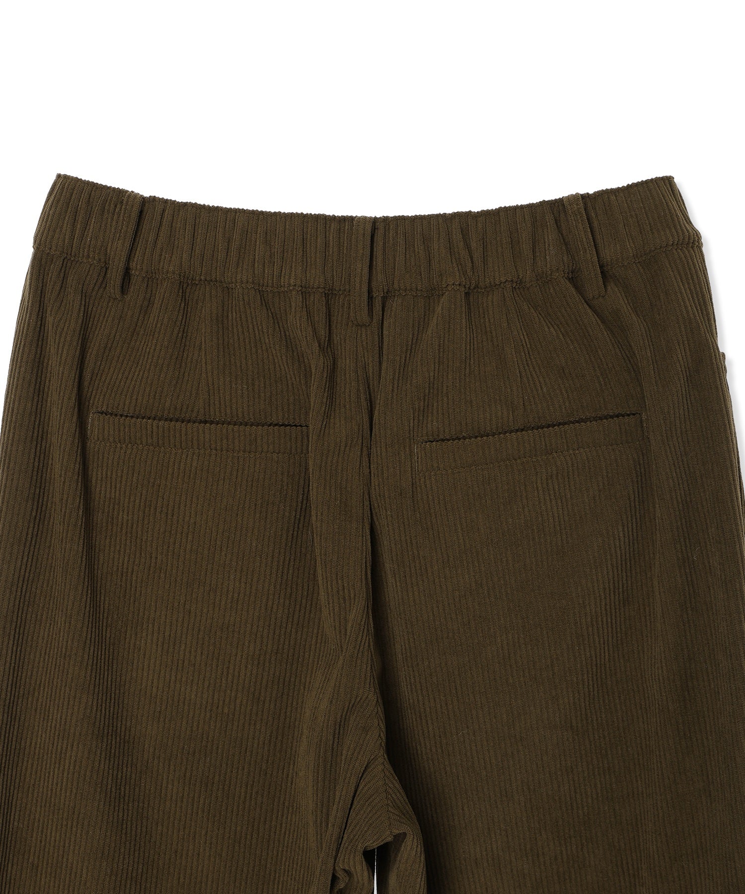 プチ オンフルール Petit Honfleur コーデュロイセミワイドパンツ （ブラック） ブラック