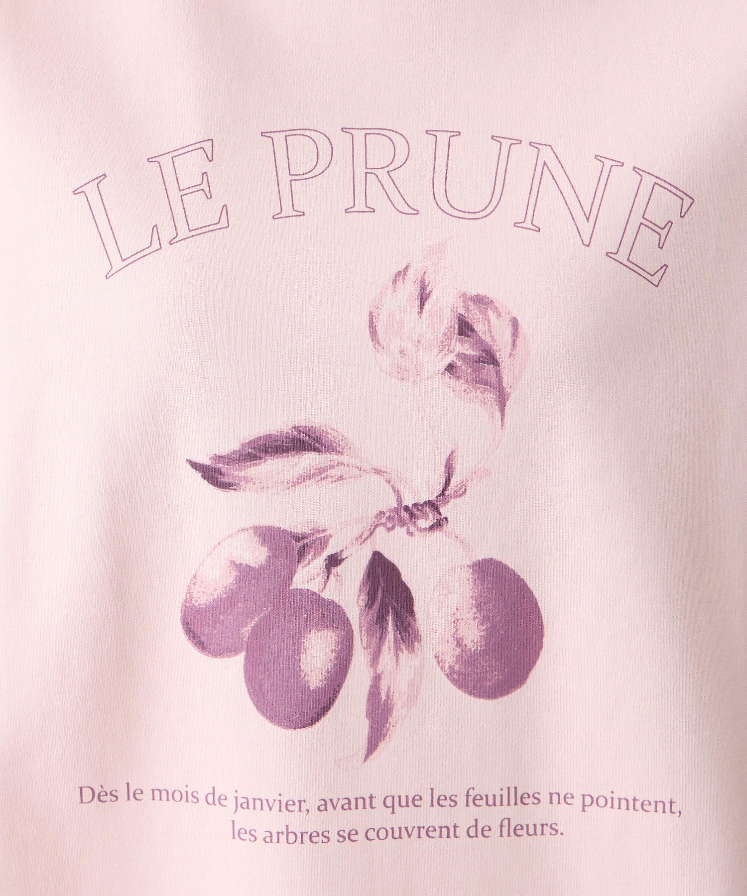 プチ オンフルール Petit Honfleur ビンテージ風フルーツTシャツ【オーガニックコットン】【UVカット・接触冷感】 （ネイビー） ネイビー