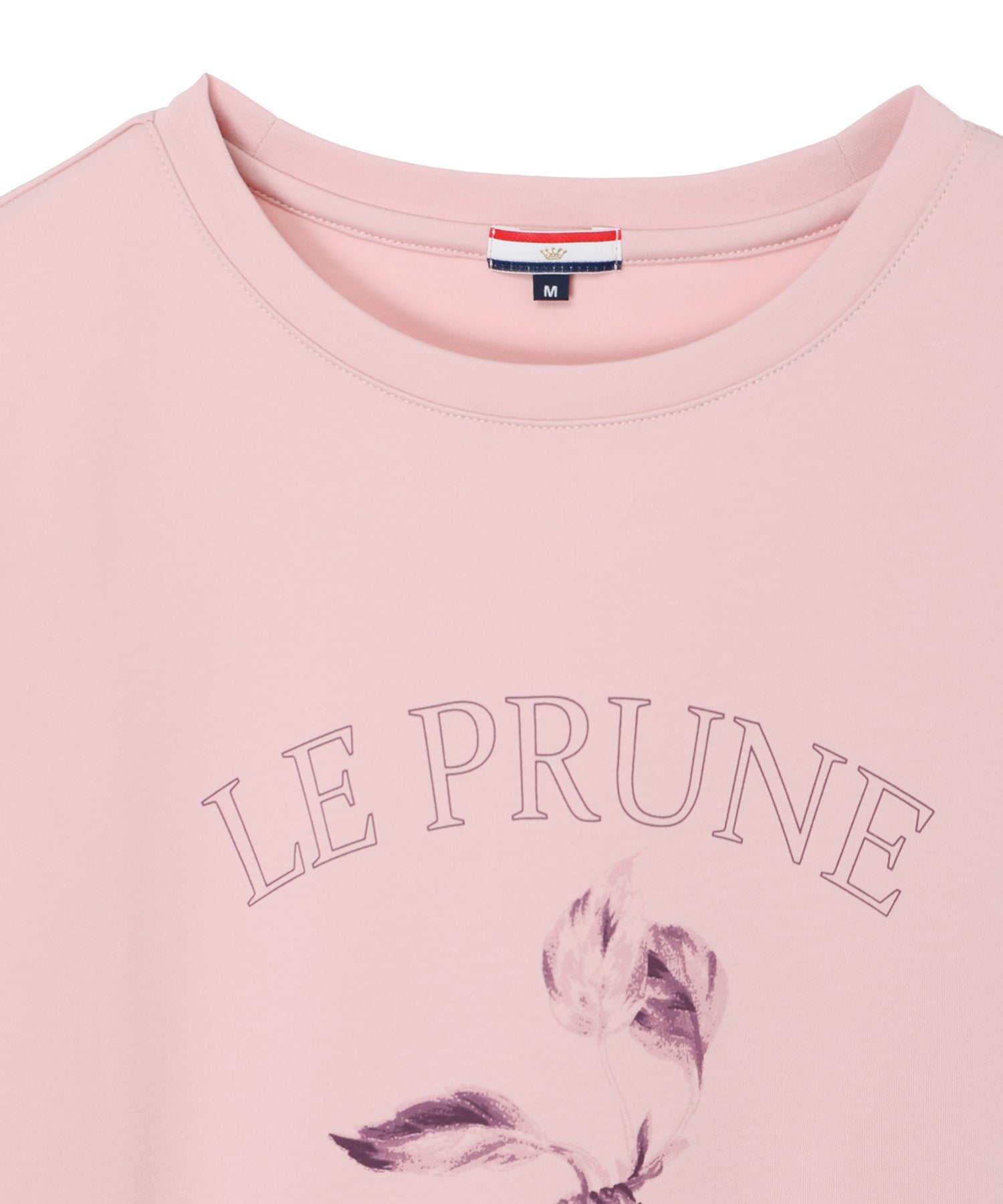 プチ オンフルール Petit Honfleur ビンテージ風フルーツTシャツ【オーガニックコットン】【UVカット・接触冷感】 （ネイビー） ネイビー