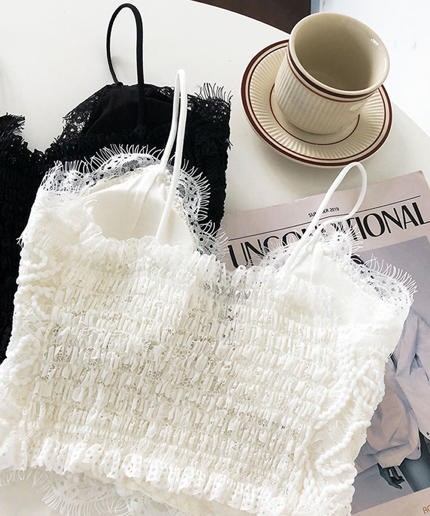 Primazel Non-wired lace bra top