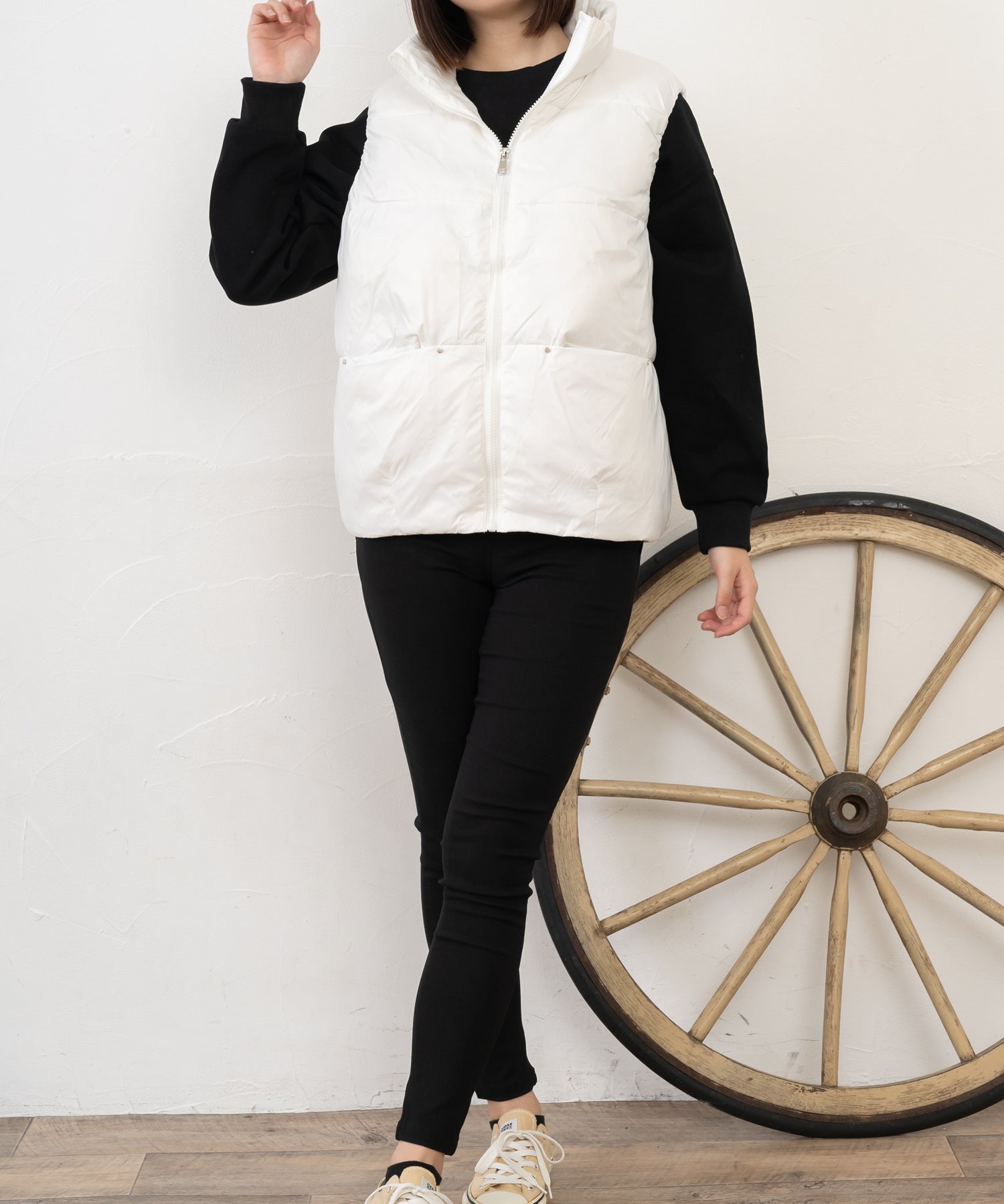 Primazel Padded down vest in 3 colors