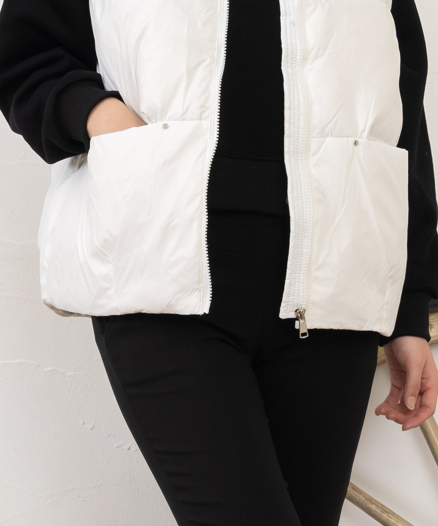Primazel Padded down vest in 3 colors