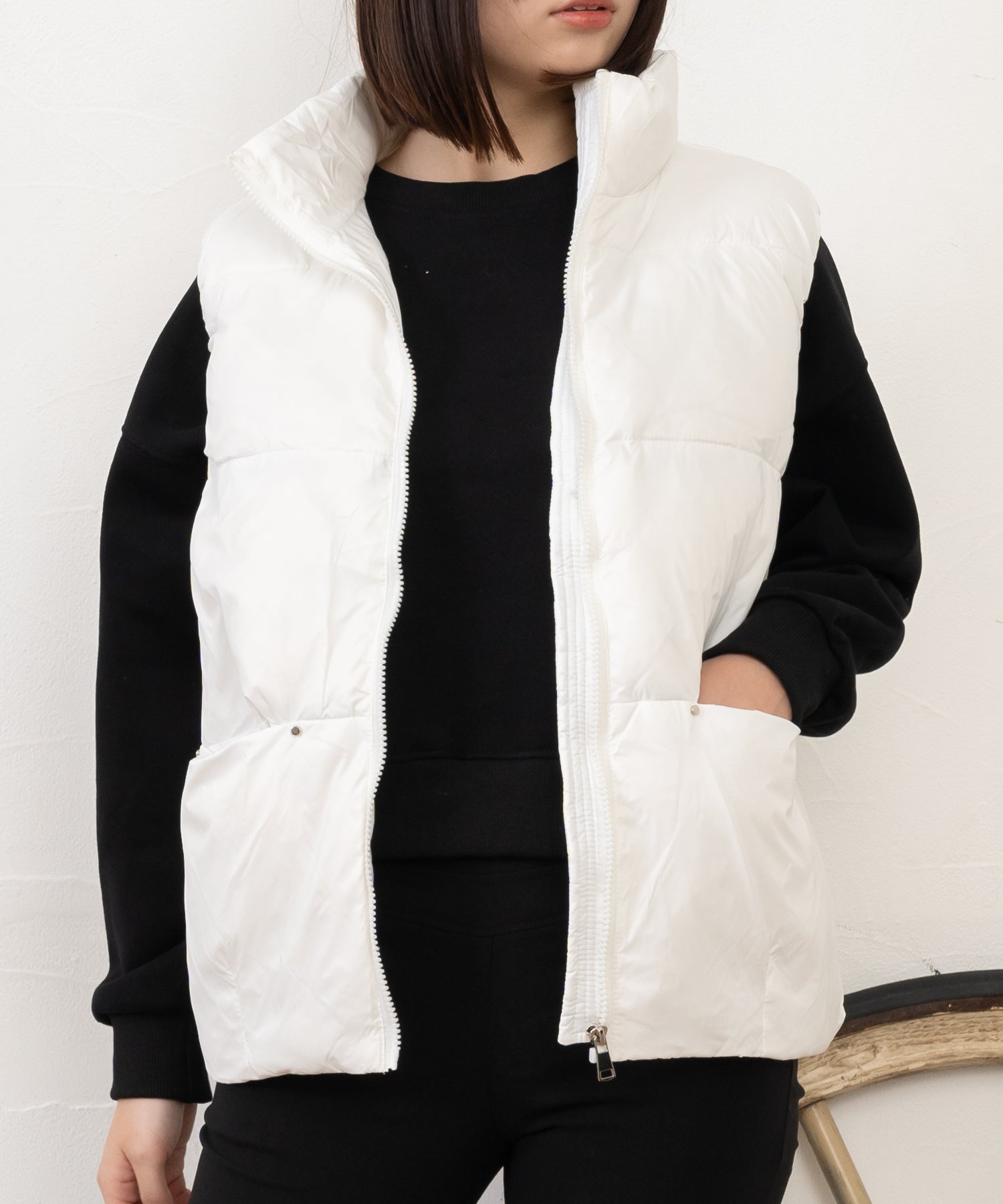 Primazel Padded down vest in 3 colors