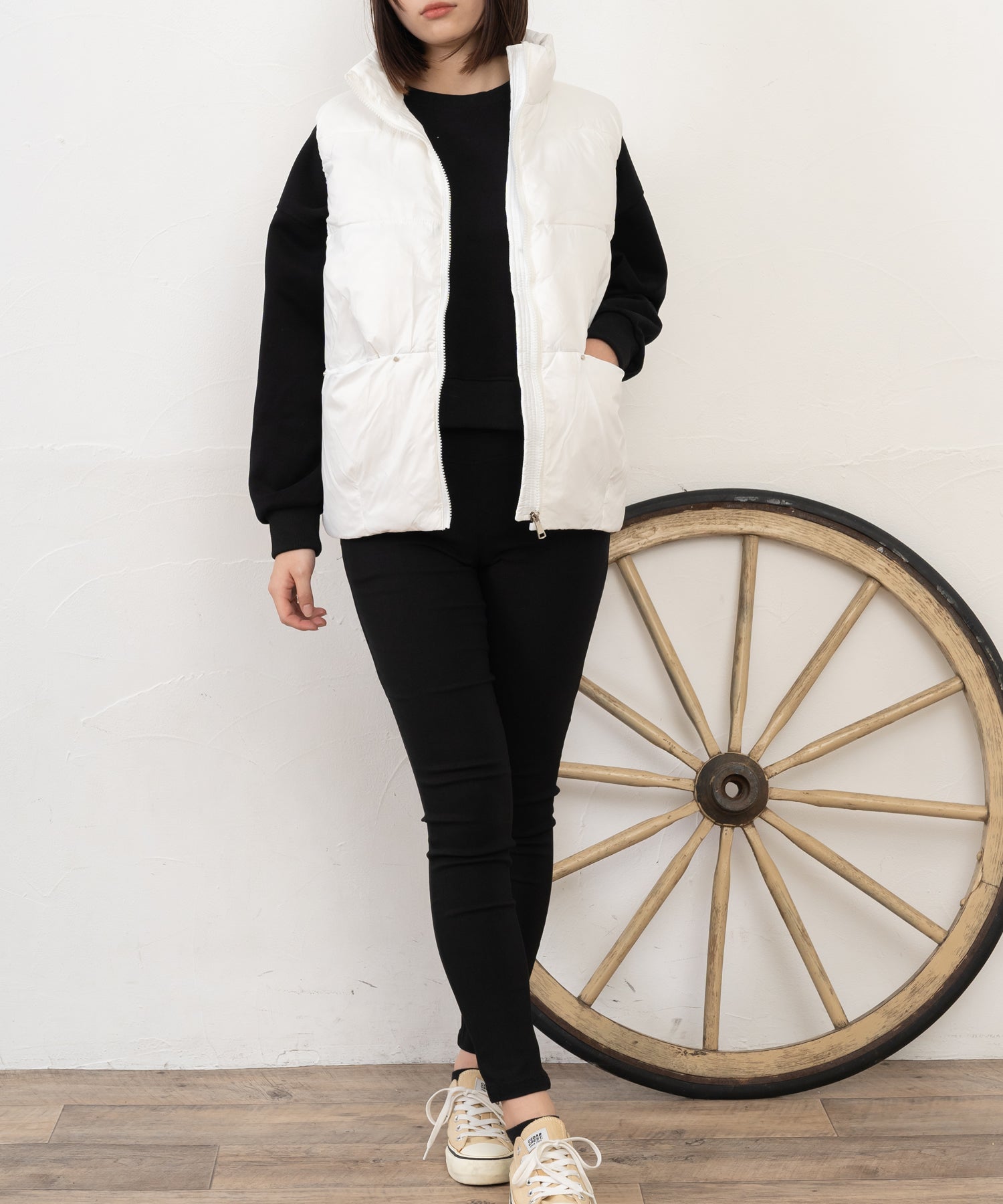 Primazel Padded down vest in 3 colors